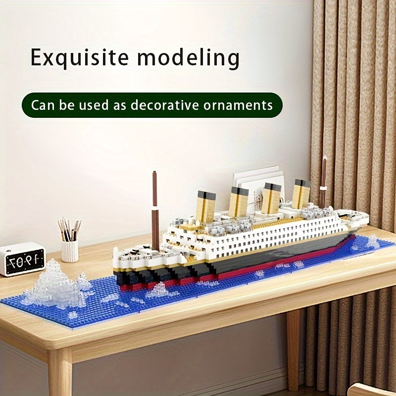 Titanic cruise ship 1878 building block set