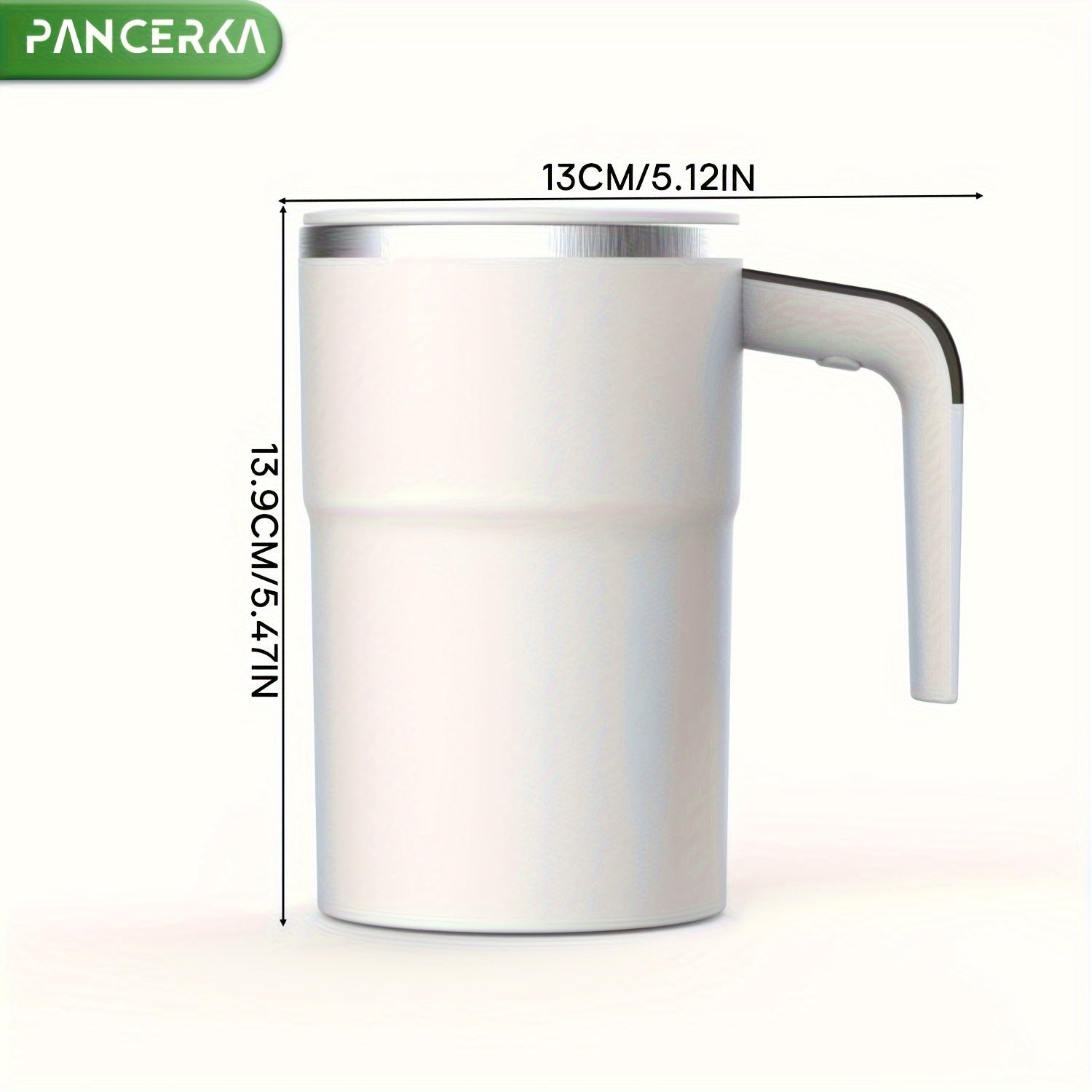 Stirring Coffee Mug with Temperature Display