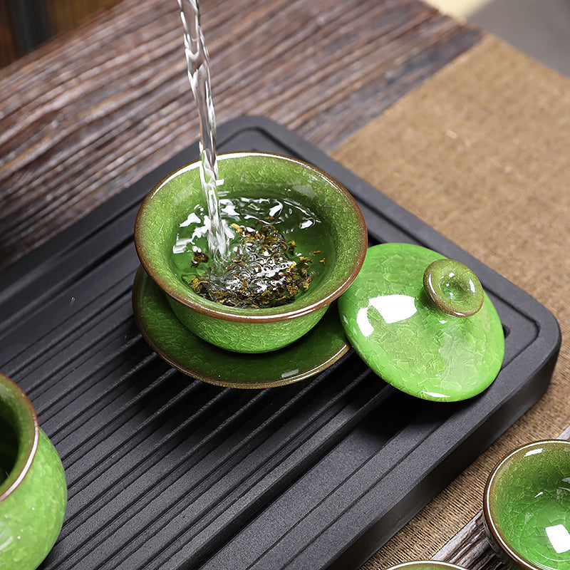 Emerald Tea Set