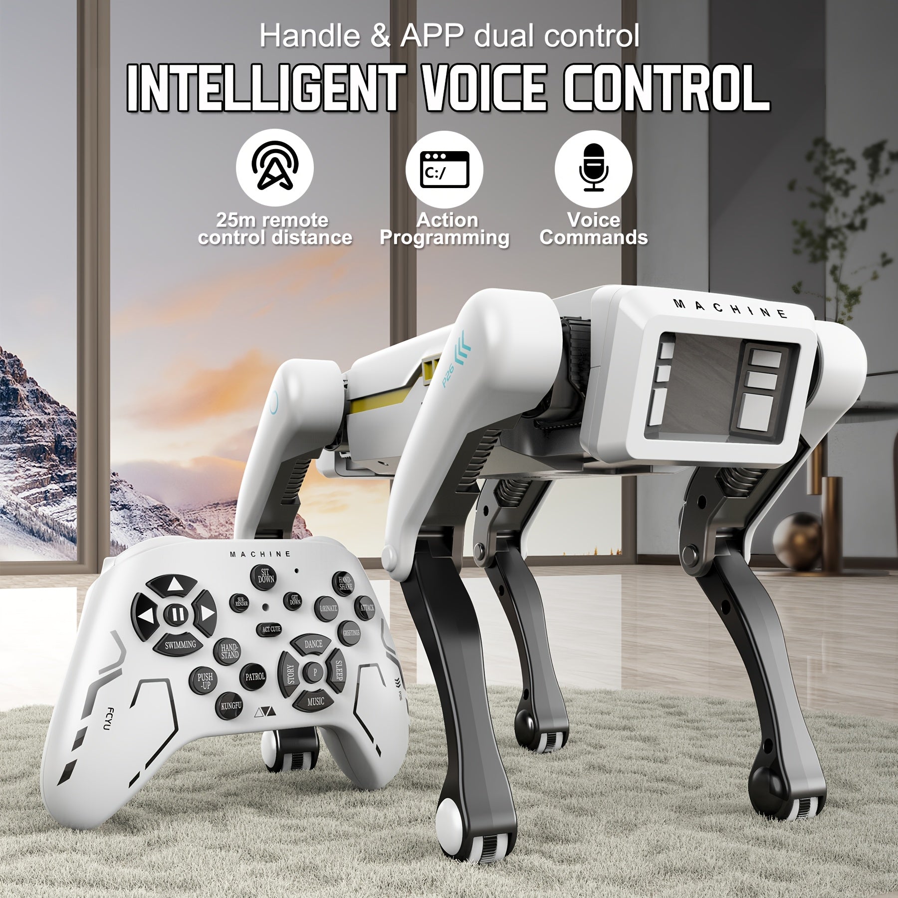 Upgraded Intelligent Robot Dog