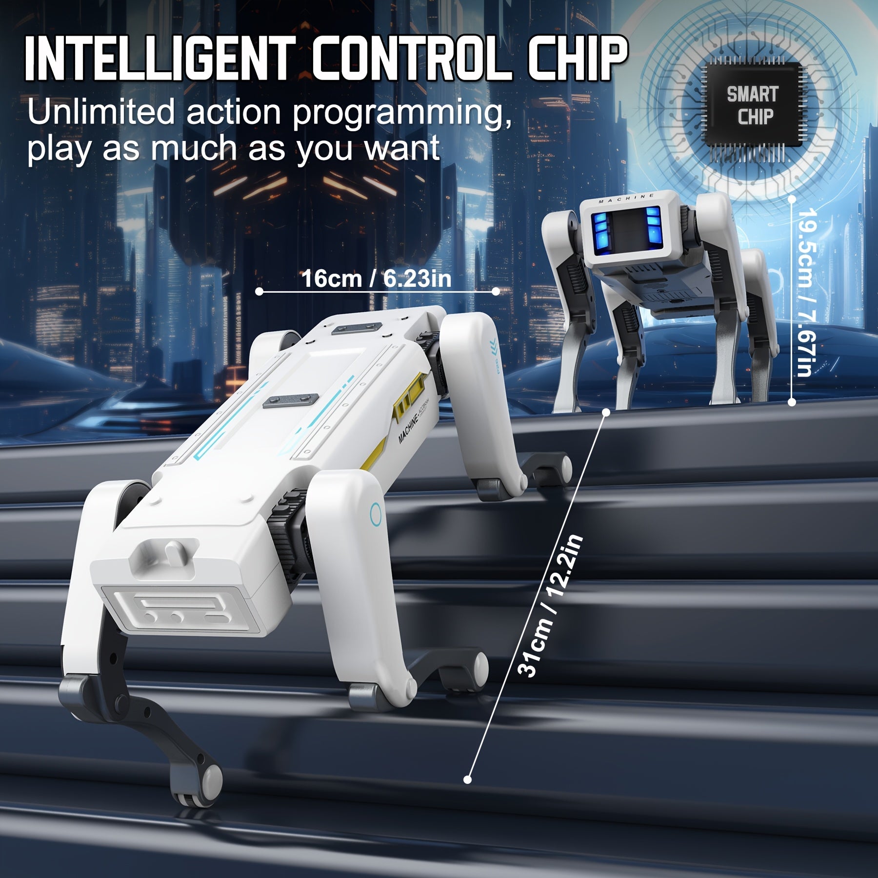 Upgraded Intelligent Robot Dog