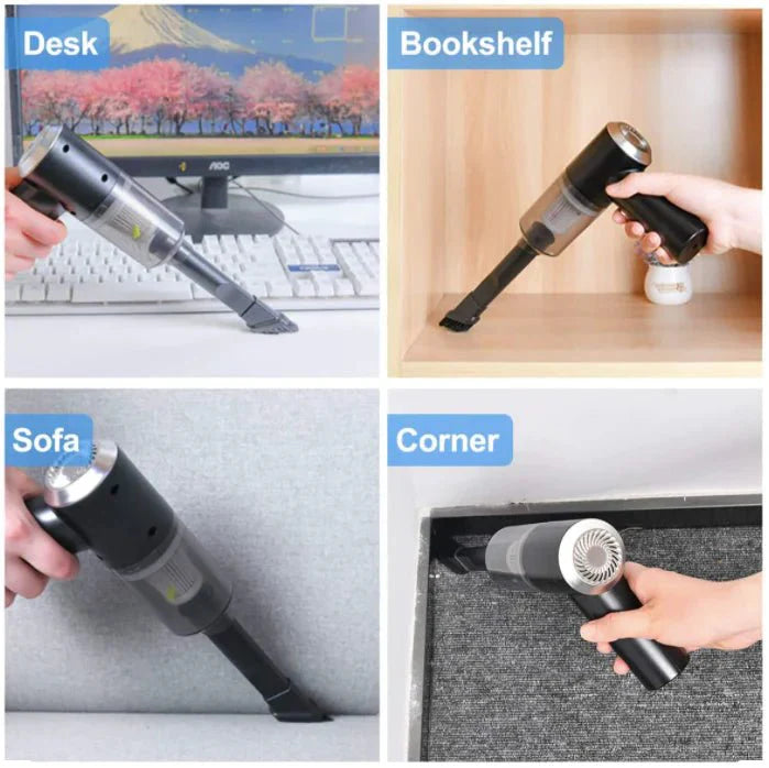 3 in 1 USB Rechargeable Premium Vacuum Cleaner(Handheld)